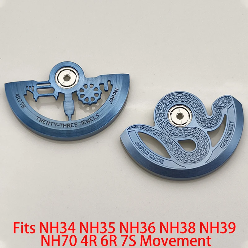 

Mod NH35 NH36 Automatic Hammer Rotor Fits For NH34 NH35 NH36 NH38 NH39 NH70 4R 7S26 6R Movement Men's Watch Refit Accessories
