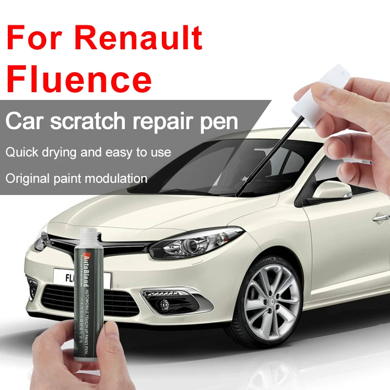 

Ручка для ремонта царапин с краской для Renault Fluence с прозрачным покрытием, восстановление блестящей автомобильной краски и улучшение текстуры краски