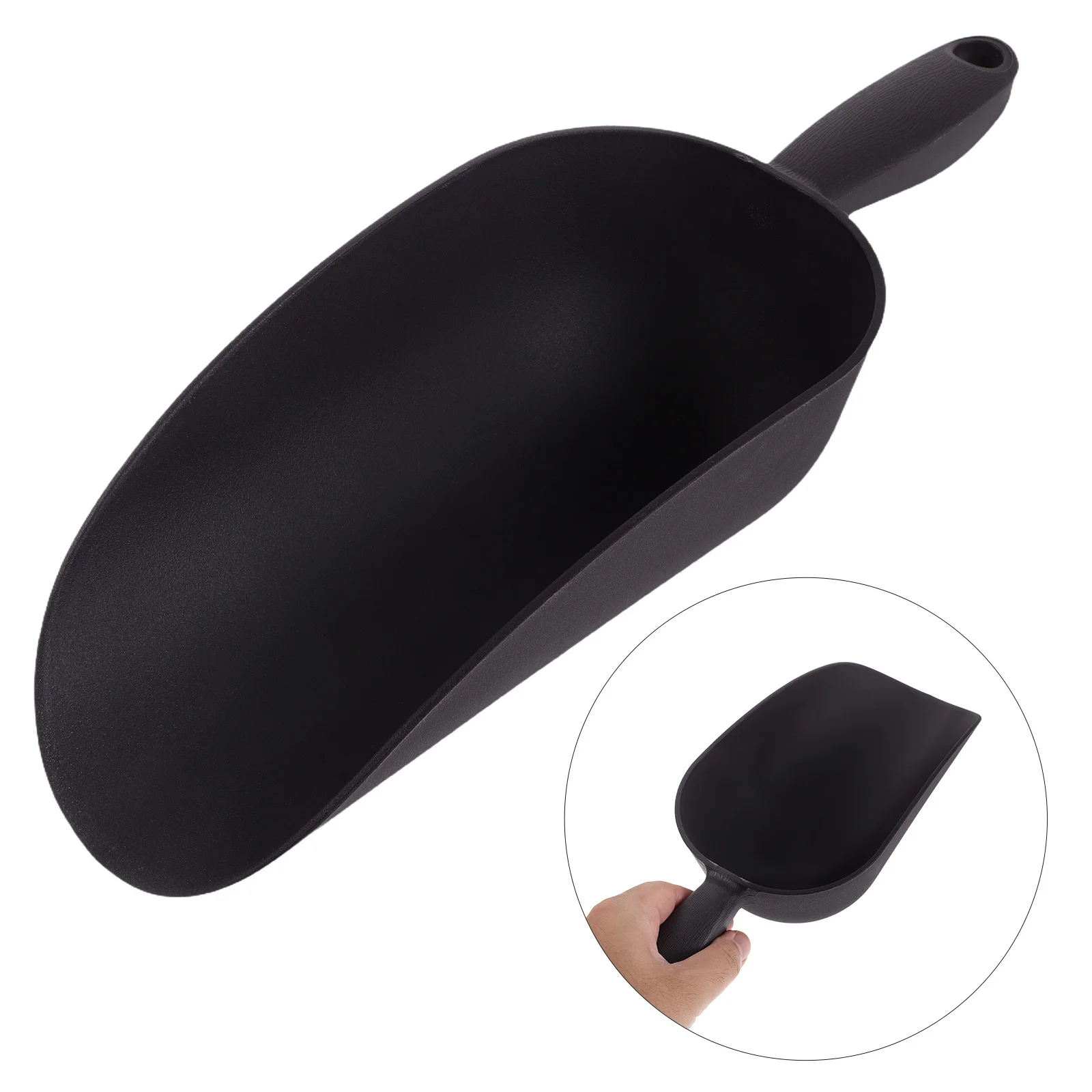 

Plastic Gardening Trowel Lightweight Round Mouth Design for Efficient Soil Transfer Mini Shovel for Flower Pots Balcony and