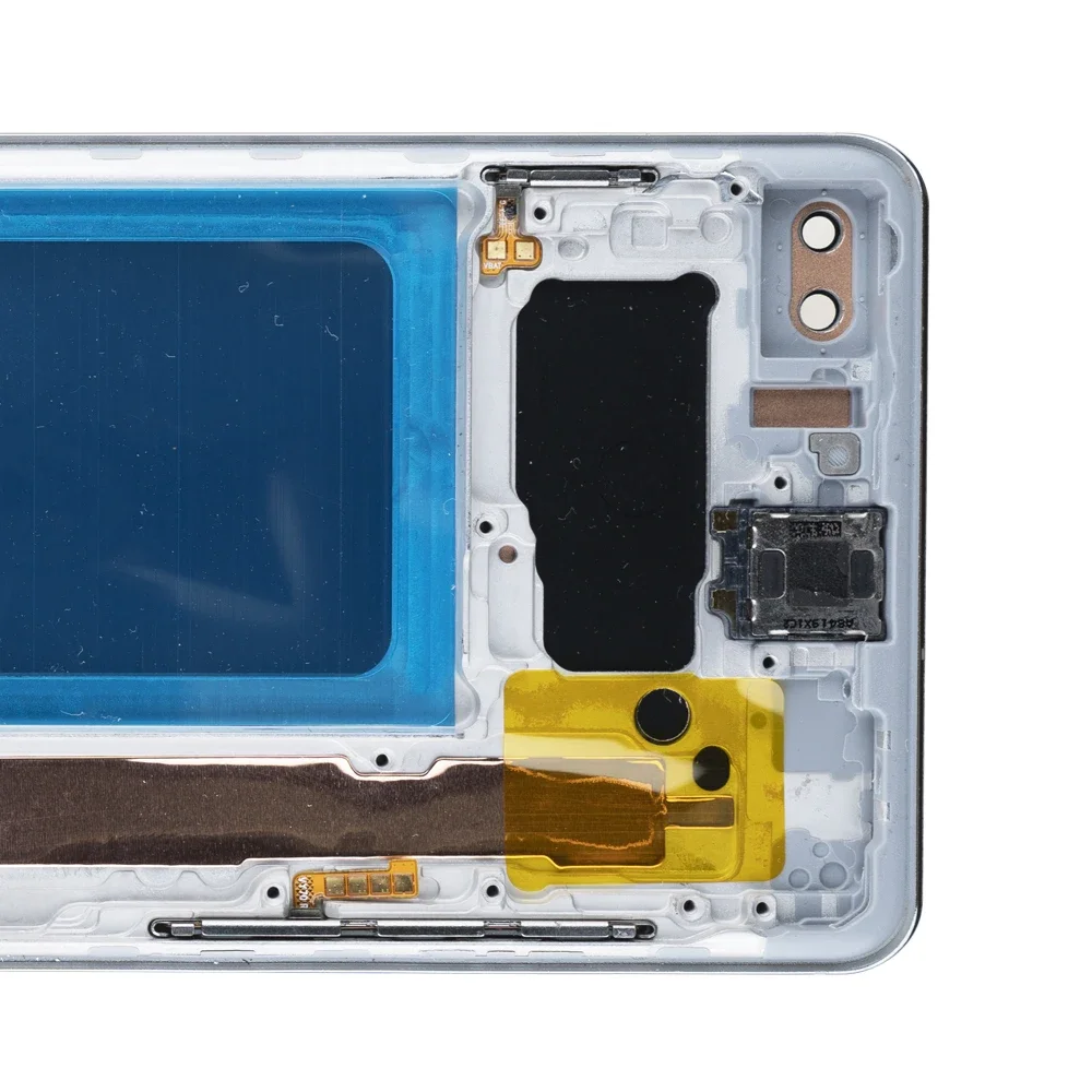 Imagem -06 - Incell-tela Lcd Curva para Galaxy S10 Plus S10 Mais G975 G975f ds Tela de Toque Digital com Moldura G973f