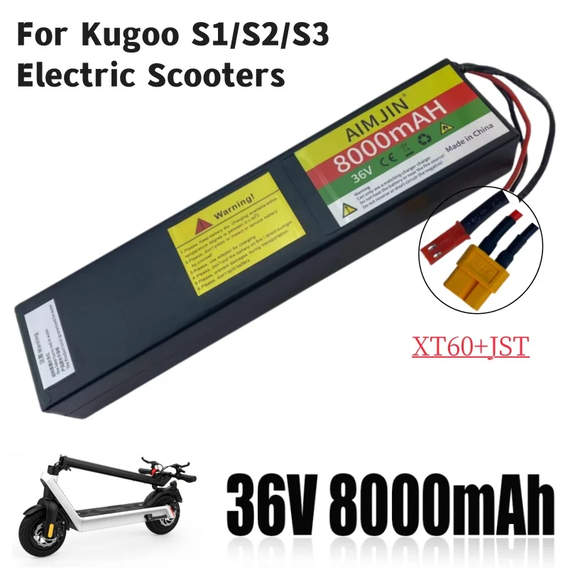 

10s3p 36V 8000mAh для Kugoo S1 S2 S3 аккумулятор для электрического скутера