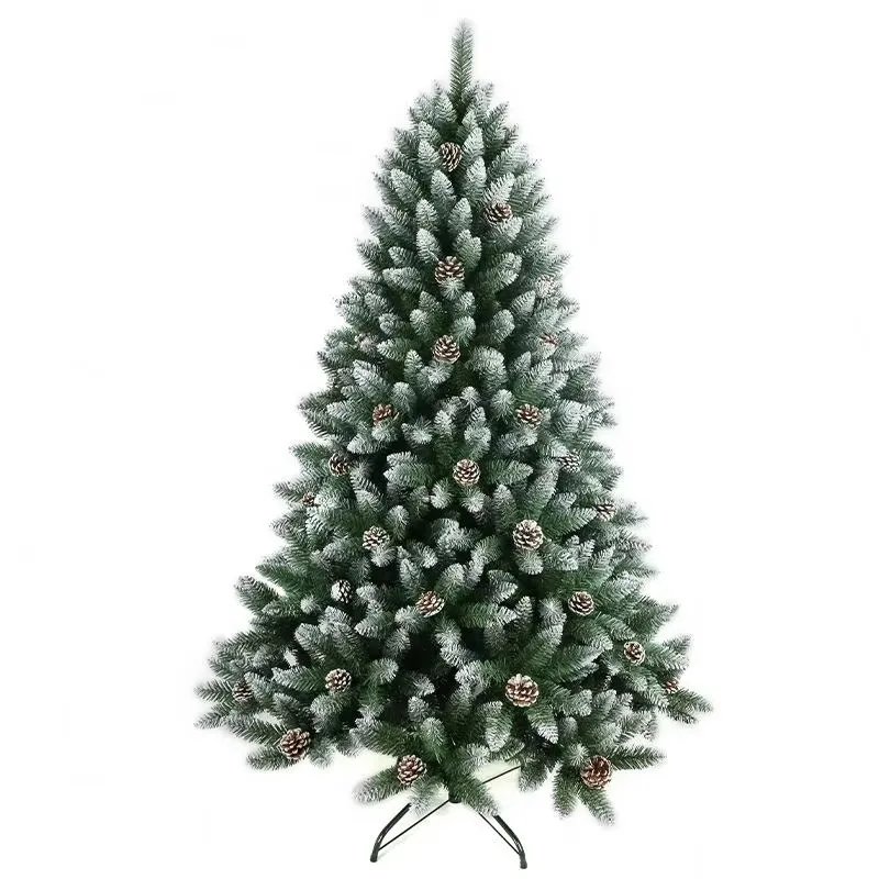 

Outdoor Premium Mixed Artificial Flocked Christmas Tree with PE PVC Artificial Snow