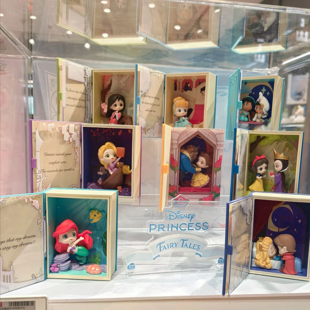 ديزني الأميرة حكايات سنو وايت بيل ارييل سندريلا ميريدا مولان أورورا بوكاهونتاس رابونزيل الياسمين ألعاب شخصيات الحركة #1