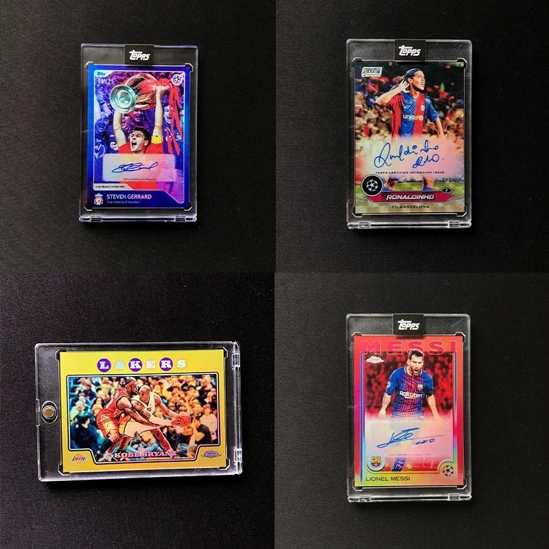 

2008TC Topps Lakers Kobe Bryant Kobe James Kobe Counterpoint Gold Refraction Card Replica Diy Homemade Card
