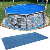 Pool Solar Blanket Solar Blanket Pool Rectangular Foldable Mat Insulate Safety Heater Waterproof Heat for Outdoor Summer Sun Spa