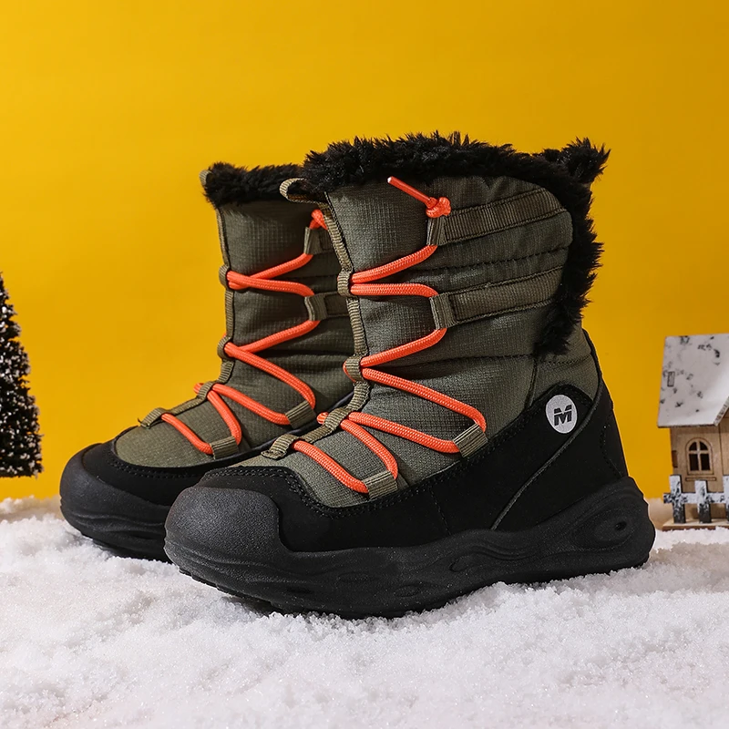 

Winter Hot Selling High Top Cold Resistant Childrens Sports Shoes Anti Slip Outdoor Running Shoes Anti-collision Casual Shoes