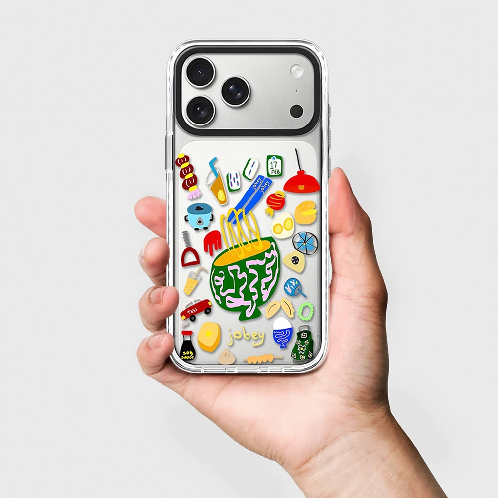 Please Add Spice White Border Magnetic Impact Cover for IPhone 12 13 14 15 16 17 Pro Max Case for IPhone 17 Air