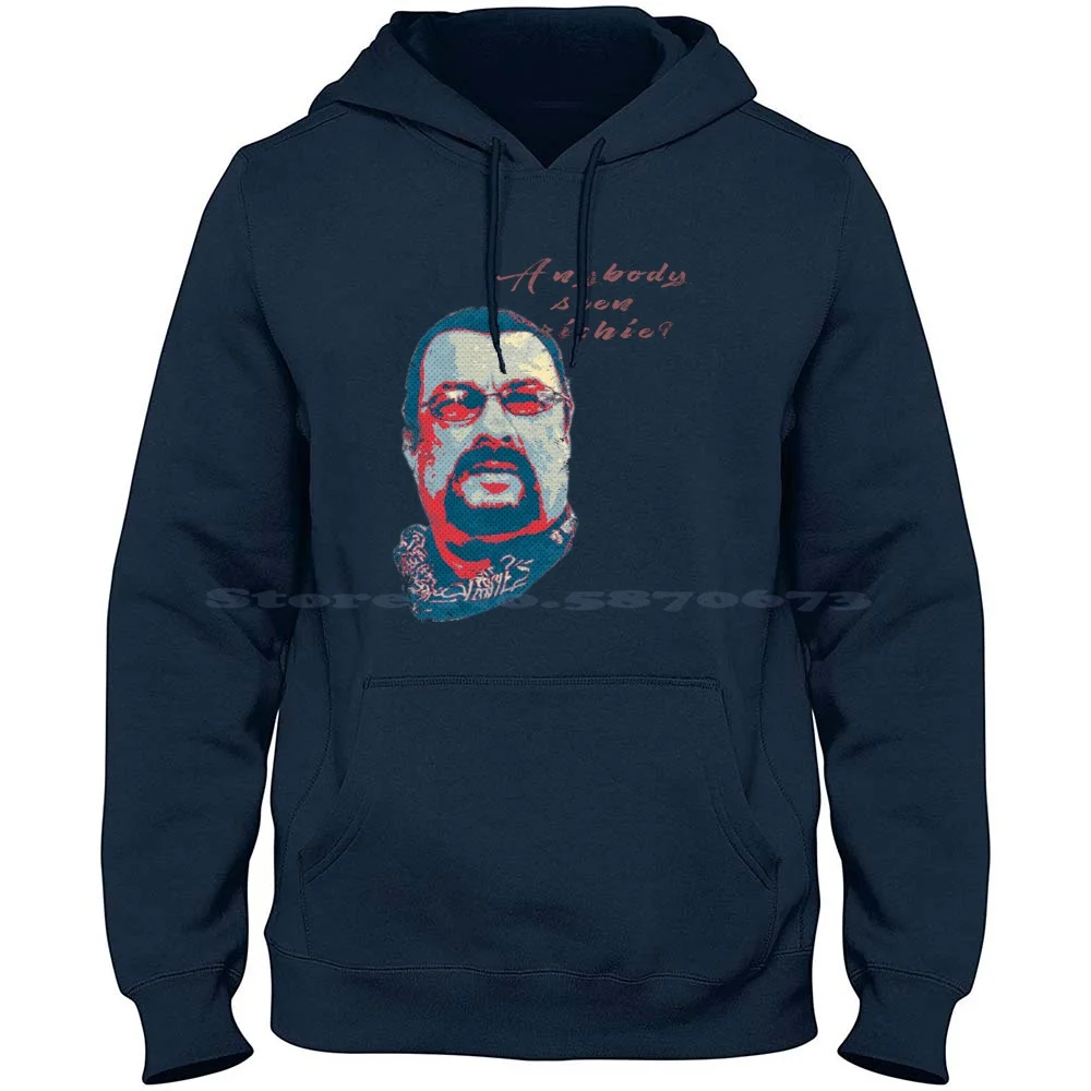 Anybody Seen Richie ? 100% Cotton Hoodie T Shirt Steven Seagal Richie Out Movie Film Actor Quotes