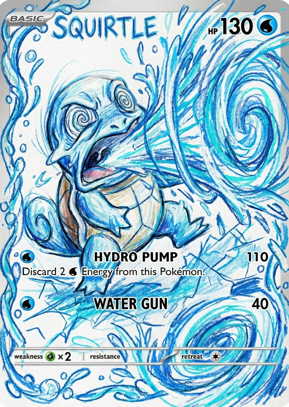 5Pcs Pokemon Cards Abstract Impact Style Gengar Charmander Squirtle Bulbasaur Holo PTCG Cards Collection Cards Pokemon Gift view 5