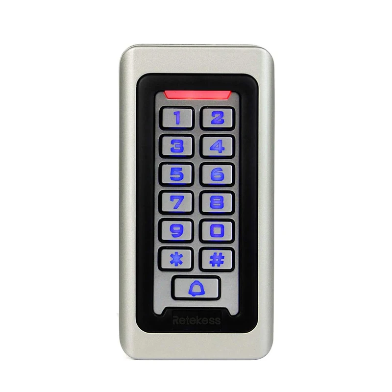 Security Access Control Keypad RFID Keypad Door Access Control Stand-Alone Keypad 2000 Users Wiegand 26-bit Proximity RFID Card