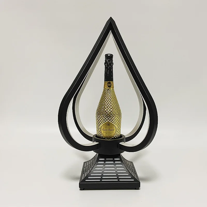 Three-dimensional spades a champagne seat bar KTV display props high-end  rack luminous wine seat champagne display stand