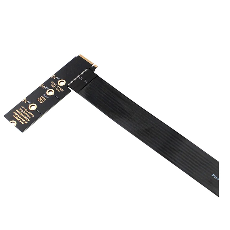 Двойной протокол PCIE4.0 M.2 M Key NVME Удлинительный кабель Riser Card для 2230 2242 2260 2280 M.2 PCI-E / M2 NGFF SATA SSD