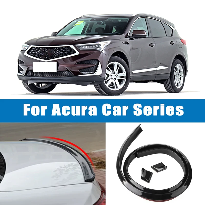 

1.5M Car-Styling 5D Carbon Fiber Spoilers Styling DIY Refit Spoiler For Acura RDX MDX TLX Integra CDX ZDX NSX TL TSX RDX CL