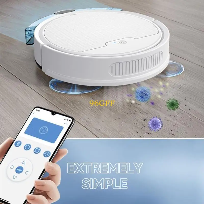 96GF Automatic Vacuum Cleaning Machine HomeBrush Mop Dust Carpet Sweeping Robot