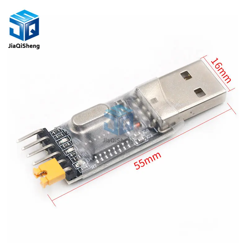 CH340 module USB to TTL CH340G upgrade download a small wire brush plate STC microcontroller board USB to serial