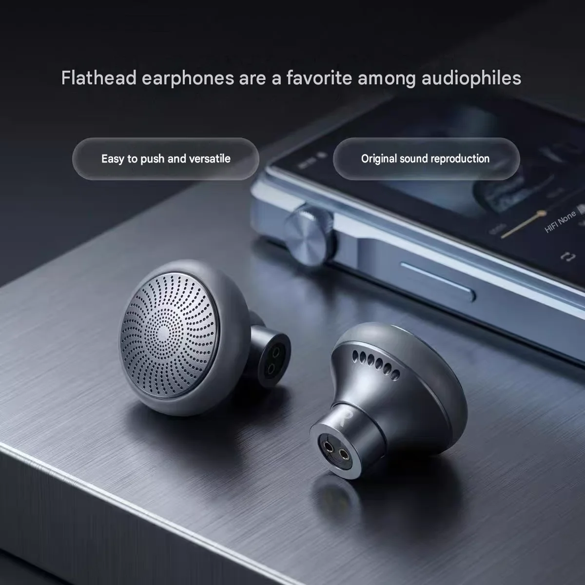 Nouvel écouteur HiFi 2026 de 0,78 mm à 2 broches, avec diaphragme composite haute résolution développé en interne (IEMs)