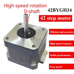 3D Printer Nema 17 Stepper Motor 0.28N.m 42BYGH34 3High 34mm screw slide step angle 1.8 ° 1.5A printer accessories  D axis