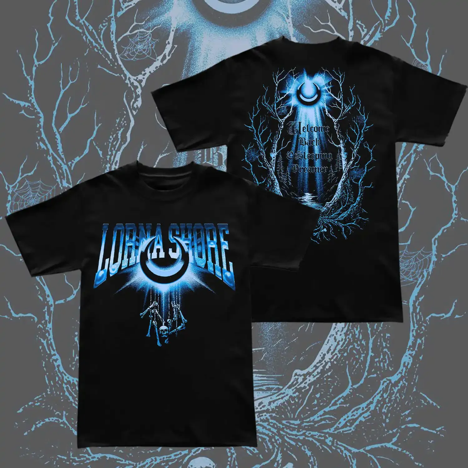 

2025 Streetwear Lorna Shore Band Dead Core Rock Band American Loose Men Women's Brand T-Shirt Summer Cotton T Shirt Clothing Top