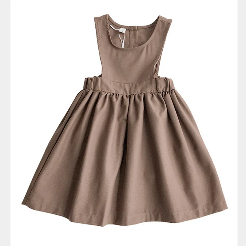 مجموعة ملابس الفتيات الربيعية لعام 2025 قميص بياقة الدمية منقوش + فستان بكتافة أطقم ملابس للأطفال جديدة للأعمار من 3 إلى 7 سنوات #6