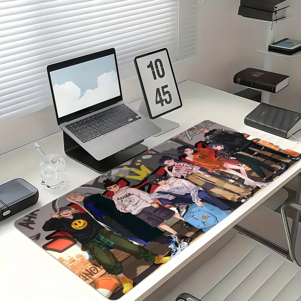 S-Scissor Seven Mouse Pad Non-slip Thickened MousePad Large Writing Lockedge Office Student Gaming Cushion