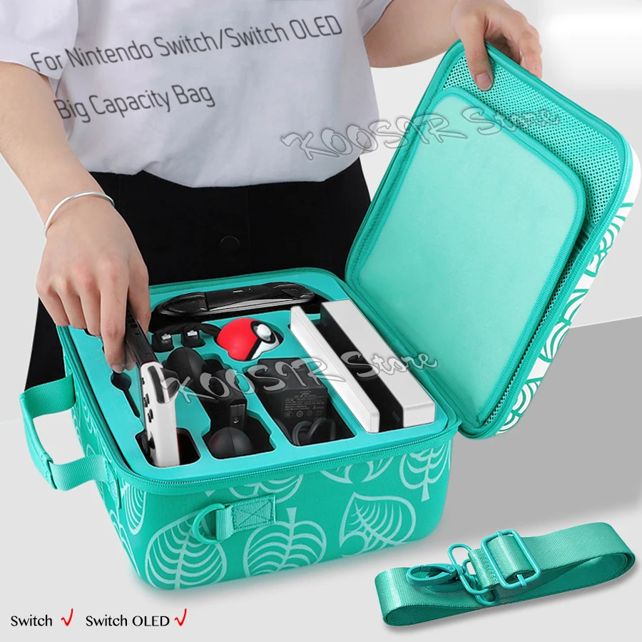 

2022 Newest Nintend Switch OLED EVA Storage Hand Bag Nintendoswitch Cute Carry Case funda Shell for Nintendo Switch Accesorios