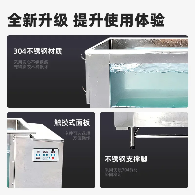 Pet Rehabilitation Underwater Treadmill for Dogs Home Commercial Water Therapy Exercise Training Running Machine Fitness