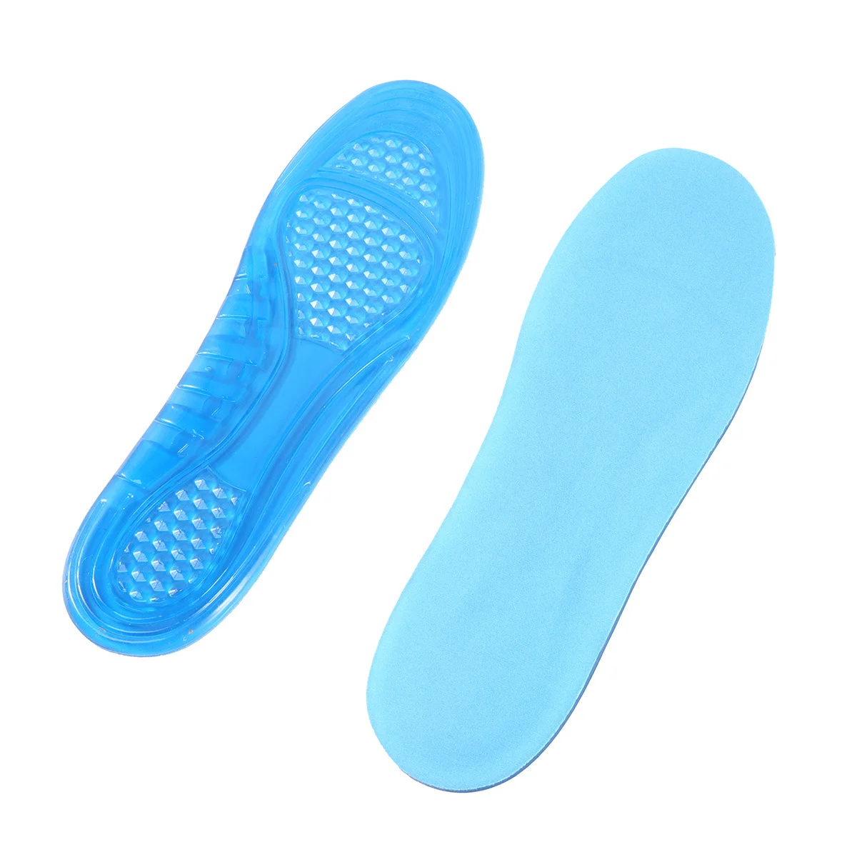 نعال داخلية ممتصة للعرق للتحكم في الرائحة باللون الأزرق مقاس S 37-42 حذاء مسامي ممتص للصدمات ومقاوم للانزلاق ودعم القدم #3