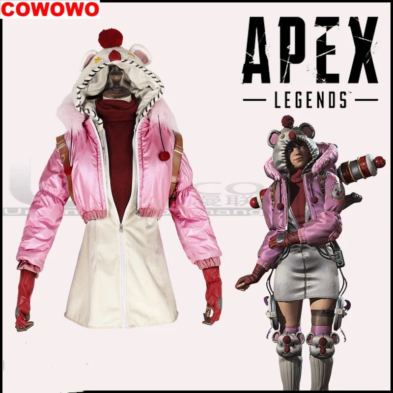 COWOWO Apex Hero Hua Seng Cosplay Costume Cos Game Anime Party Uniform Hallowen Play Role Clothes Clothing New Full