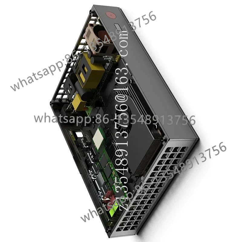 1.8L mini DC-MX2 thin half-height chassis, all-aluminum double-sided chamfered factory direct sales