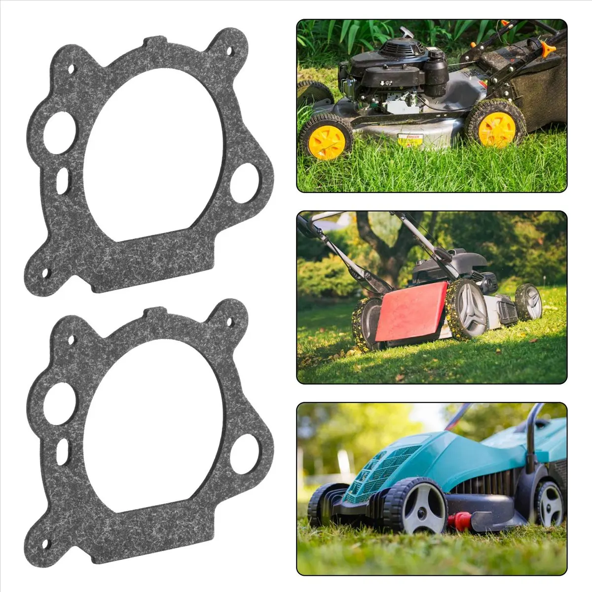 #65J (Pack of 10) Carburetor Gasket for Briggs and Stratton 272653 272653S,Carburetor Gasket,(Composite material)