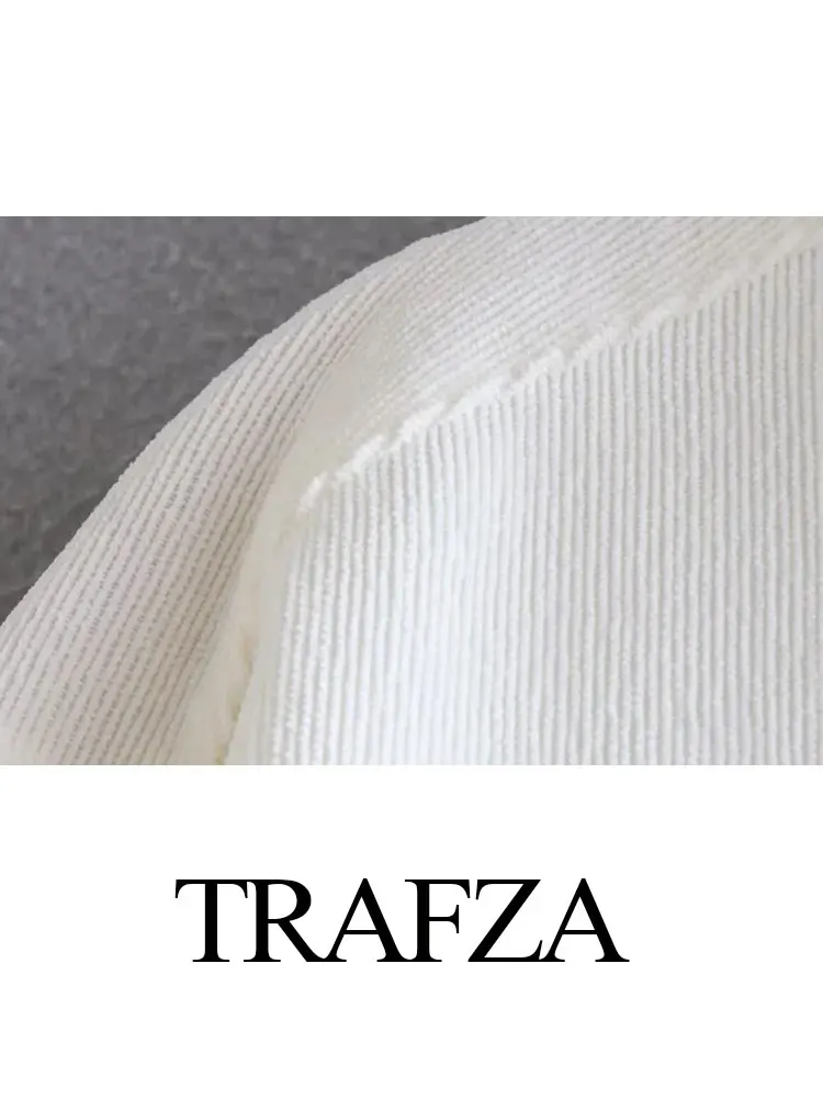 Imagem -03 - Trafza-camisa Solta de Veludo para Mulheres Manga Comprida Bolso Patch Botão Top Chique Casual Cores Moda Outono