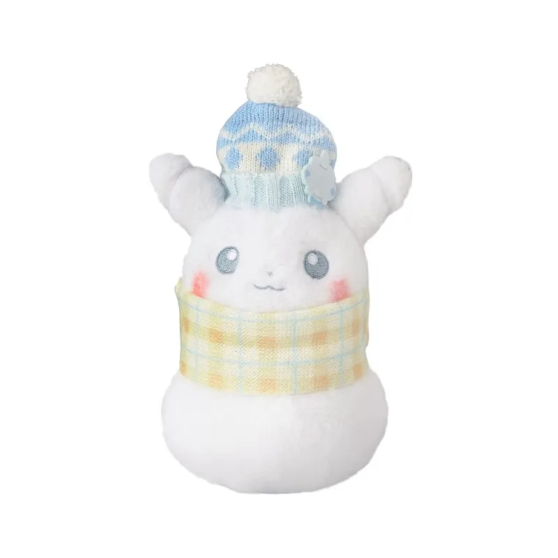 オリジナルアニメゲーム-クリスマスシリーズ-ポケモン-スローポーク＆スノーラクス＆ピカチュウ-ソフトぬいぐるみ人形