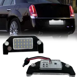 LED License Plate Light For Dodge Dart 2013-2016 Challenger Avenger 2008-2014 Charger 06-14 Magnum 05-2008 Chrysler 300 Sebring