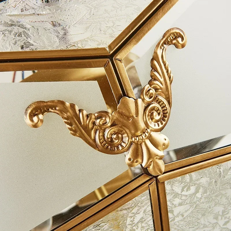 European Cone Copper LED Ceiling Lights Kids Room Living Room Balcony vintage Indoor deckenleuchten