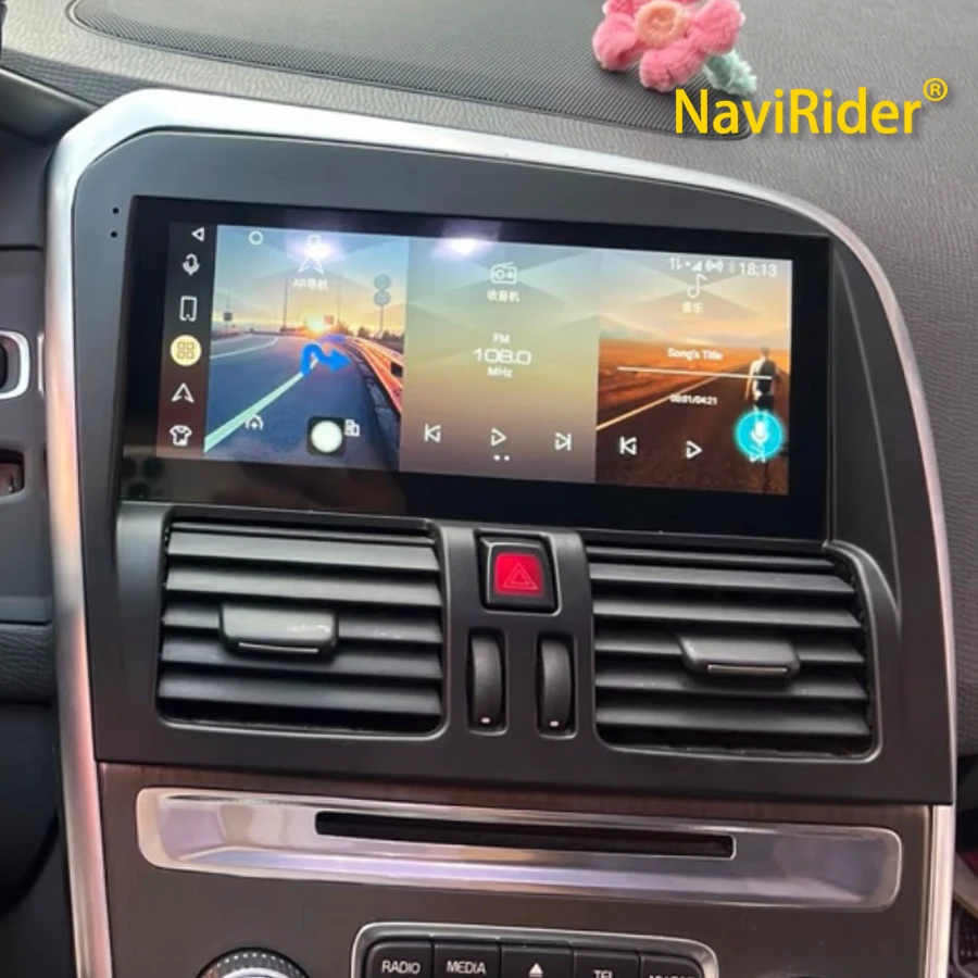 

8.8-дюймовый мультимедийный автомобильный радиоприемник с Android Auto для Volvo XC60, HD BT FM AM, видеоплеер, беспроводной GPS-навигатор, CarPlay, Wi-Fi+4G, сенсорный экран