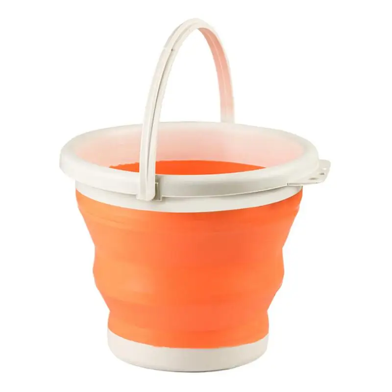 Paint Brush Cleaning Bucket Watercolor Brush Washing Basin Folding Portable Painting Brush Water Bucket For Art Students