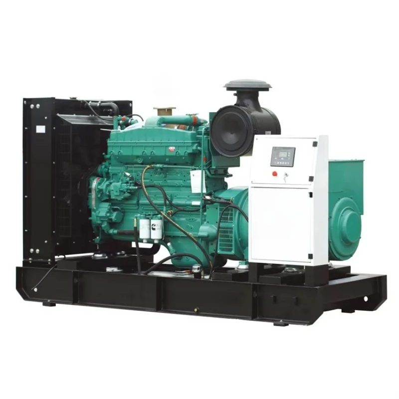 Cummins 300kVA Weatherproof Silent Generator Canopy Enclosure ATS Control 24V DC Start Outdoor Use