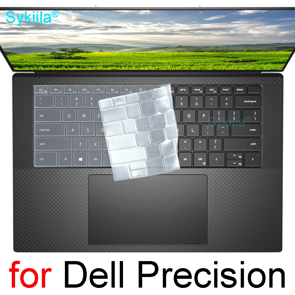 

Keyboard Cover for Dell Precision 5550 5560 5570 5750 5760 5770 5510 5520 5530 5540 3470 15 17 15.6 Silicone Protector Skin Case