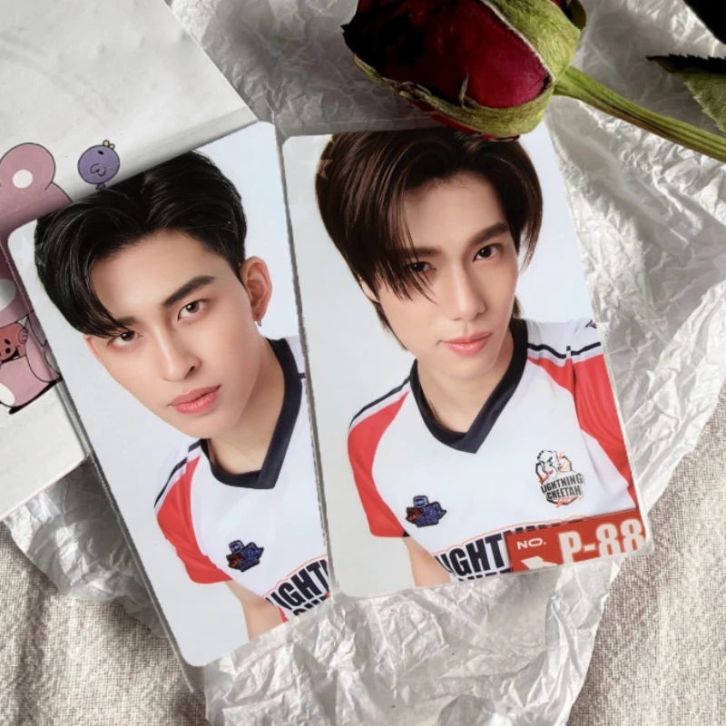 

2PC/SET No Repeat Pondphuwin Pond Naravit Phuwin Chen Puming Cherish Collective Double-side 3 Inch 8.4*5.6cm Print Cards
