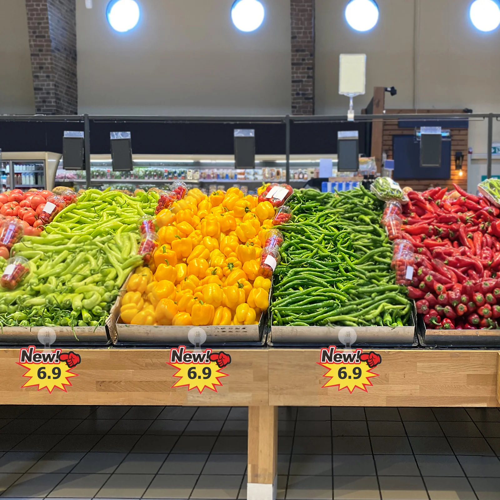 

10pcs Label Tag Clips Clear Suction Cup Clip For Price Display Small Sign Holder Multi-Function Merchandise Sign Clips