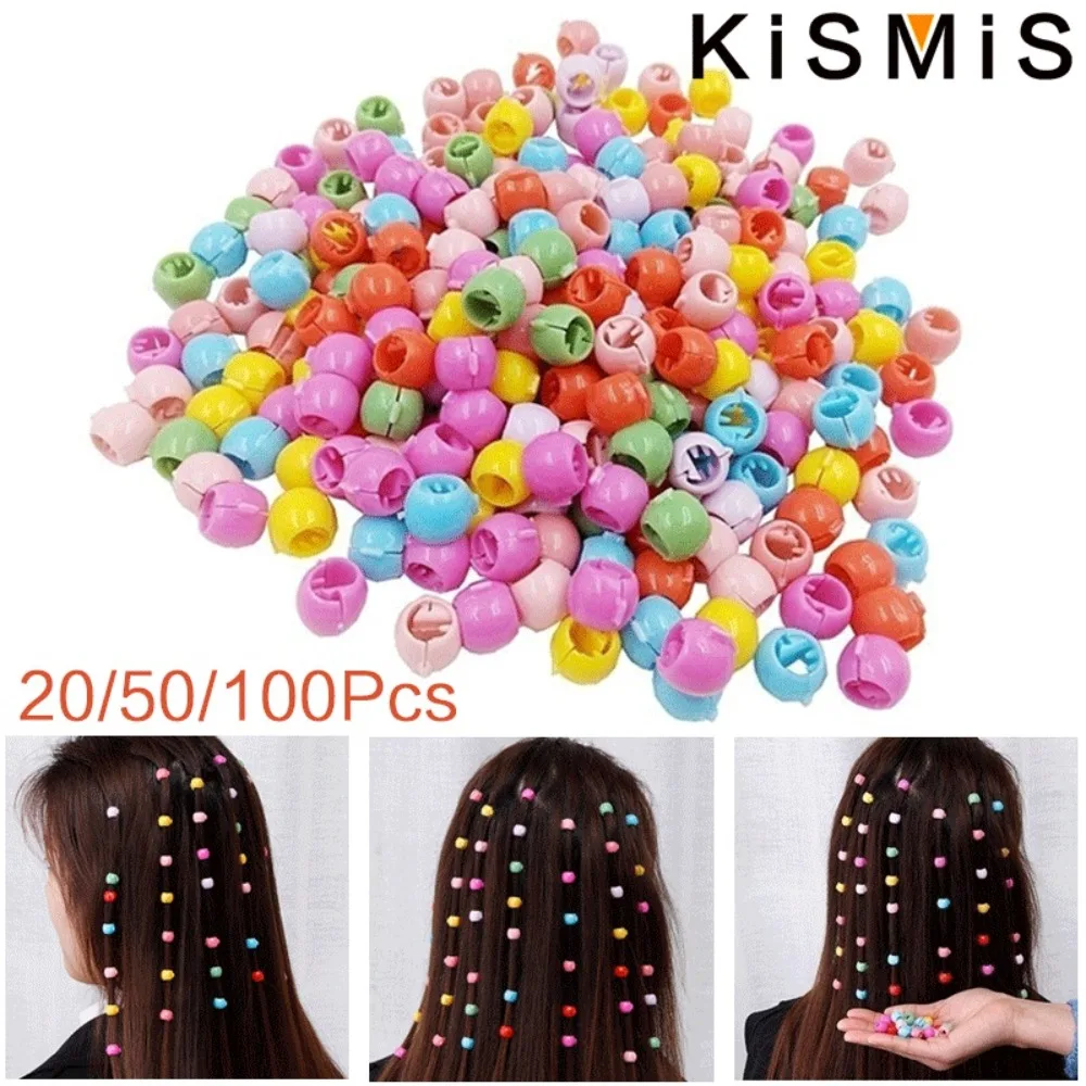 KISMIS 20/50/100PCS Mini  Hair Clips Claw Barrettes Mixed Color Mini Jaw Clip Hairpin Hair Accessories for Women and Girls