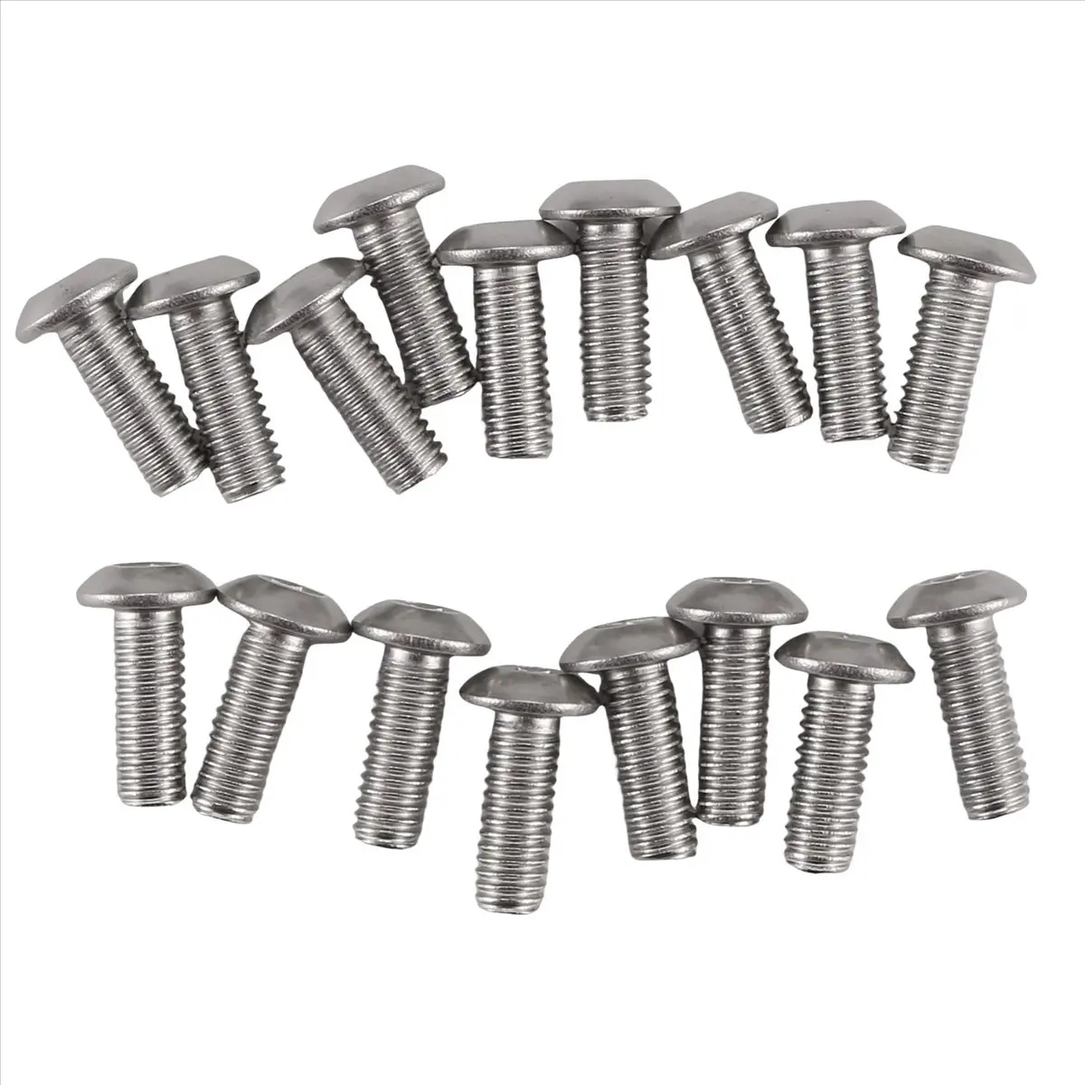 Compatible 17Pcs for Xiaomi Mijia M365/Pro Electric Scooter Floor Anti-Theft Screw for Fixing the Battery Compartment Cover