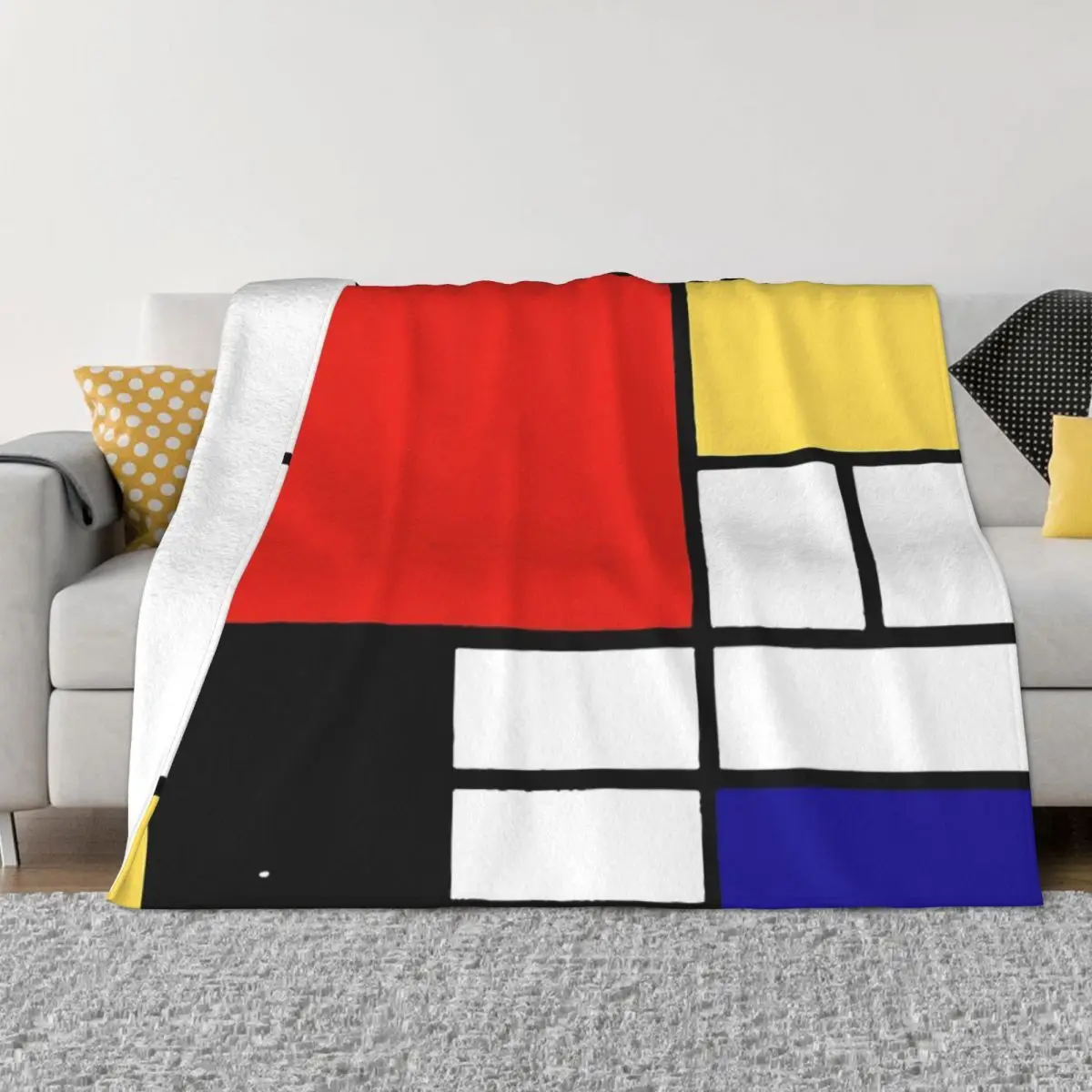 

Mondrian 1 Anime Knee Blanket Blankets & Throws Thin Wadding Blanket Throw Blanket