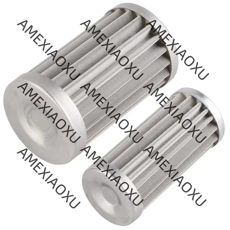 44MM/58MM Stainless Steel&Iron Fuel Filter Element 60 Micron Ethanol Fuel Compatible Mesh AN6/AN8/AN10 Filter Accessories OFI065