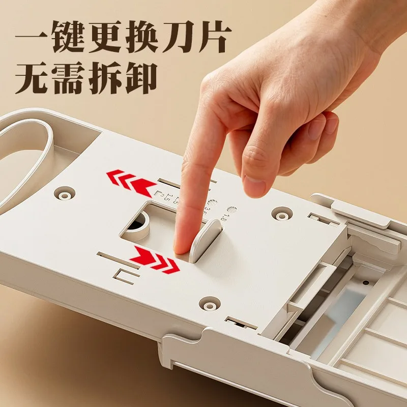 Commercial Hand Guard Potato Shredder Restaurant Vegetable Slicer & Julienne Tool for Canteen & Food Service