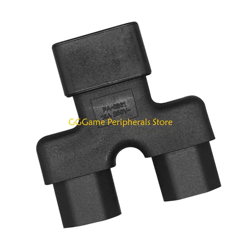 U55B Y Shaped C20 Plug To Two C13 Sockets Power Adapters For Networking Equipment
