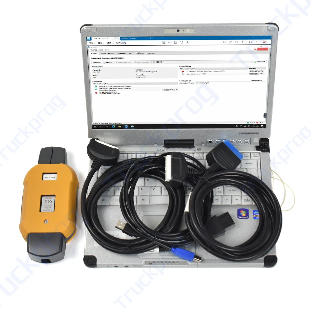 

CF C2 Laptop for vcads pro 88890180/88890020 interface Construction excavator diagnostic Tool for truck diagnostic tool