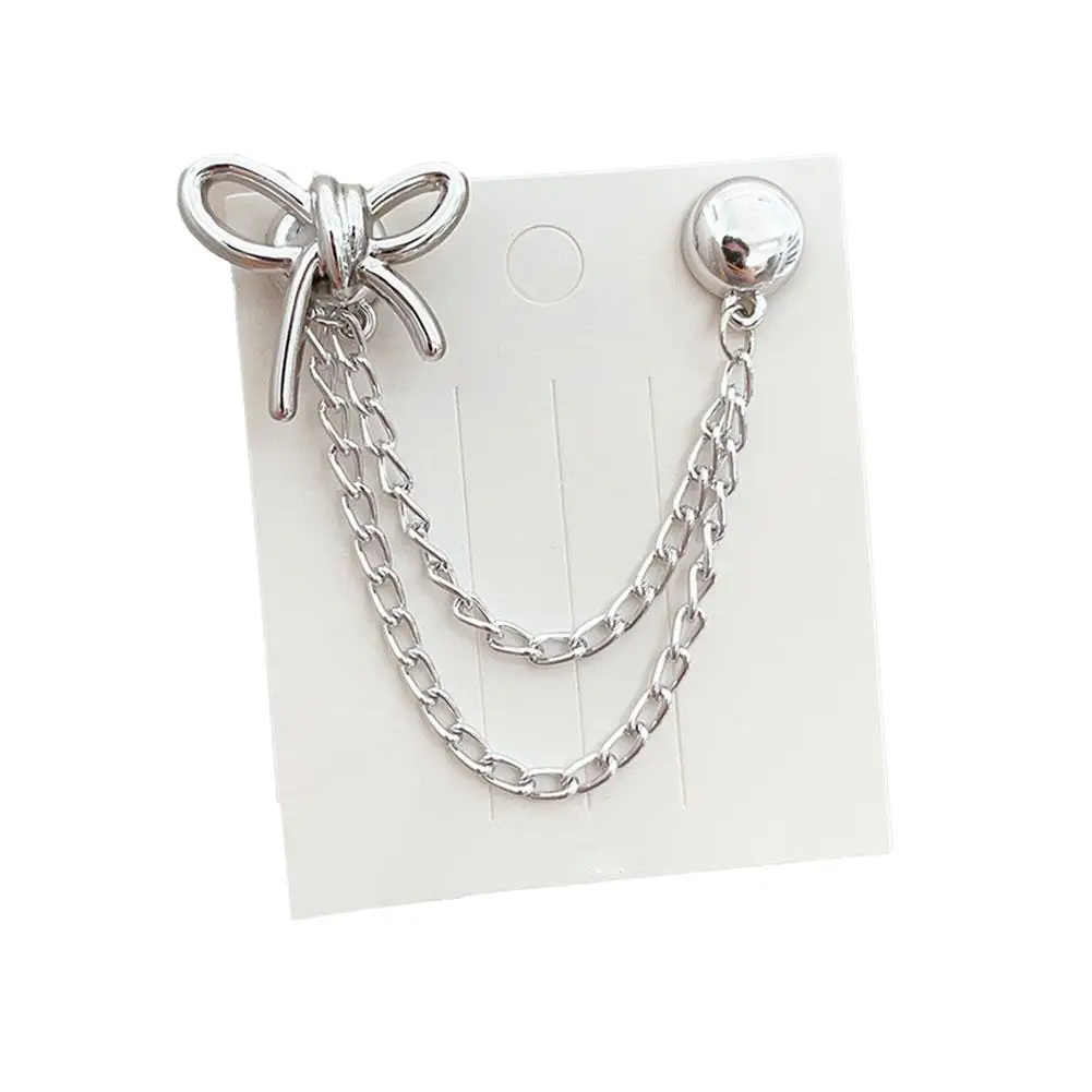 متعددة الوظائف مشبك الملابس المغناطيسي مع سلسلة زر معدني تي شيرت وشاح بنطلون الساقين الكفة تحديد مشبك المغناطيس دبوس ديكور