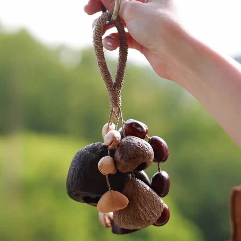 

Ручной колокольчик из орехов, естественная медитация, осознательность, колокольчик для рук, звуковое исцеление, духовное релаксационное колокольчики, энергетические музыкальные инструменты