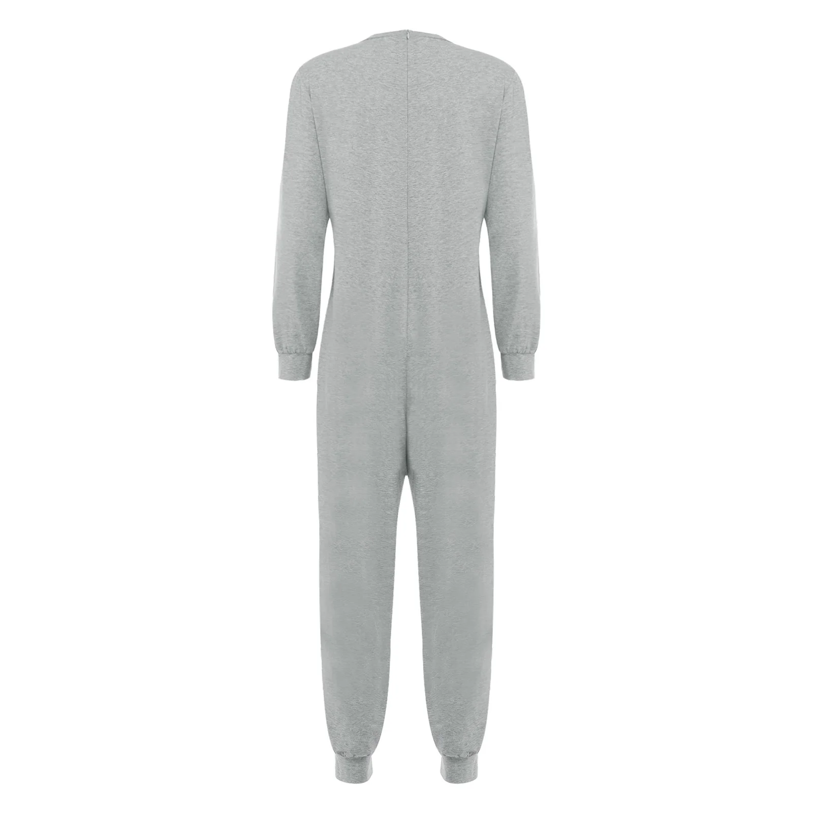 Adult Special Needs Adaptive Clothing Anti-Strip Jumpsuit Sleepwear Homewear for Elderly Alzheimer ASD Disabilities Patient